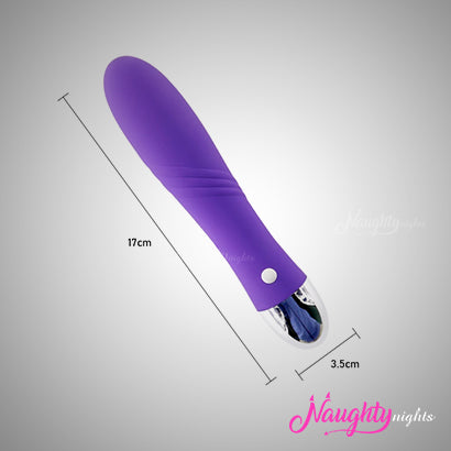 USB Powered Luxury Purple Vibrator Stick for Solo & Couple Use